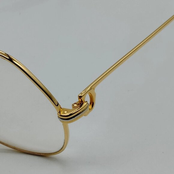 Cartier Sunglasses Women's Gold Bordeaux 500-071525 - Picture 5 of 9